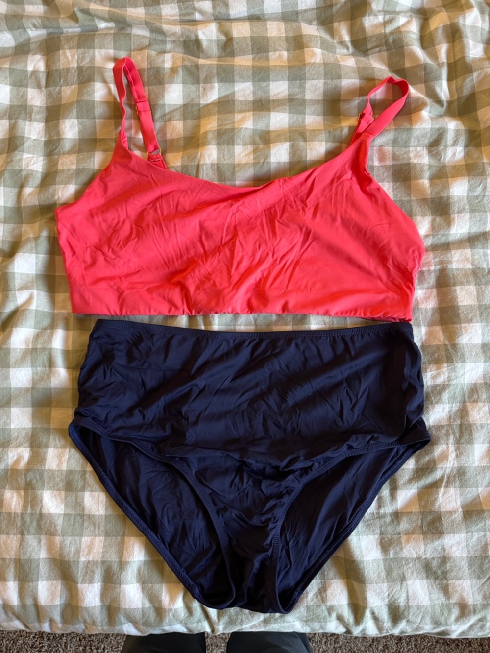 Andie Bikini, Coral and Navy